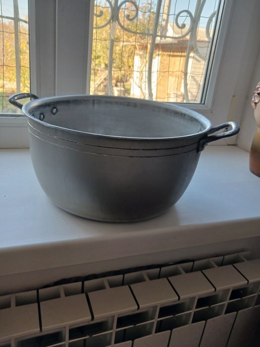 Кастрюля алюминиевая 10л