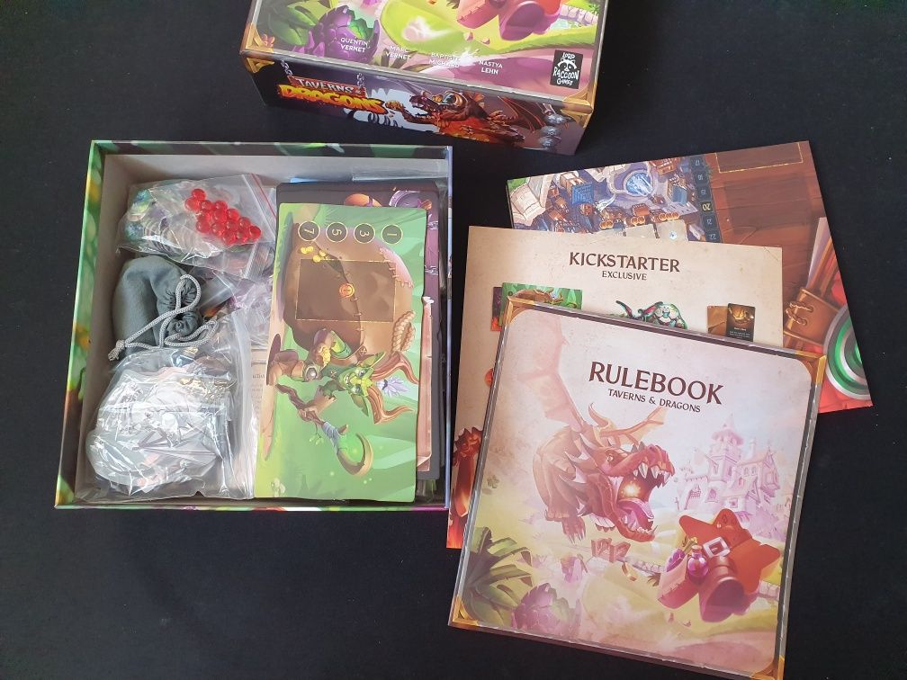 Taverns and Dragons edycja Kickstarter + koszulki