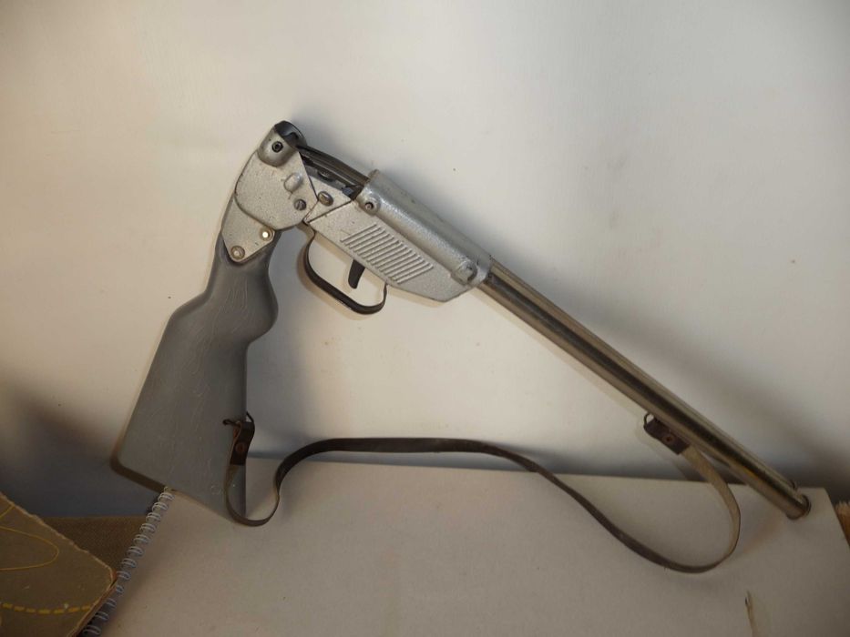 Іграшка рушниця дитяча двостволка стріляє корками СРСР