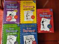 Livros "O diário de um banana'