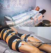 Limfodrenaż presoterapia + elektrostymulacja profesjonalny masażer