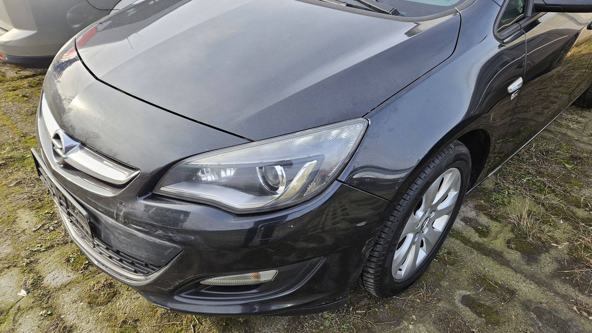 Kompletny przód z22c opel astra j IV 4 lift zderzak blotnik maska pas