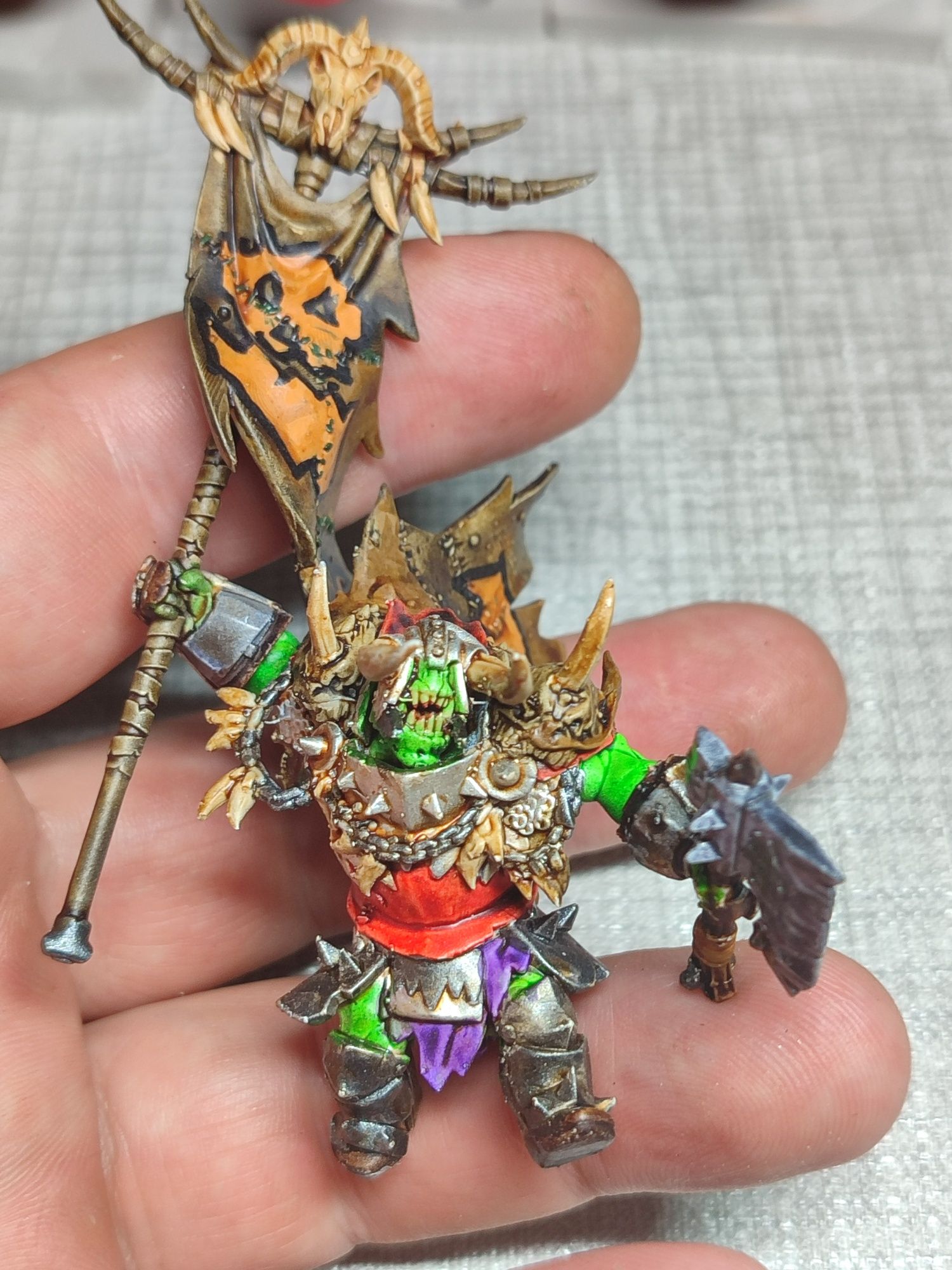 Warhammer / Oddział orków.