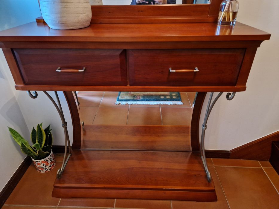 Móvel /Aparador de entrada cerejeira (madeira maciça)