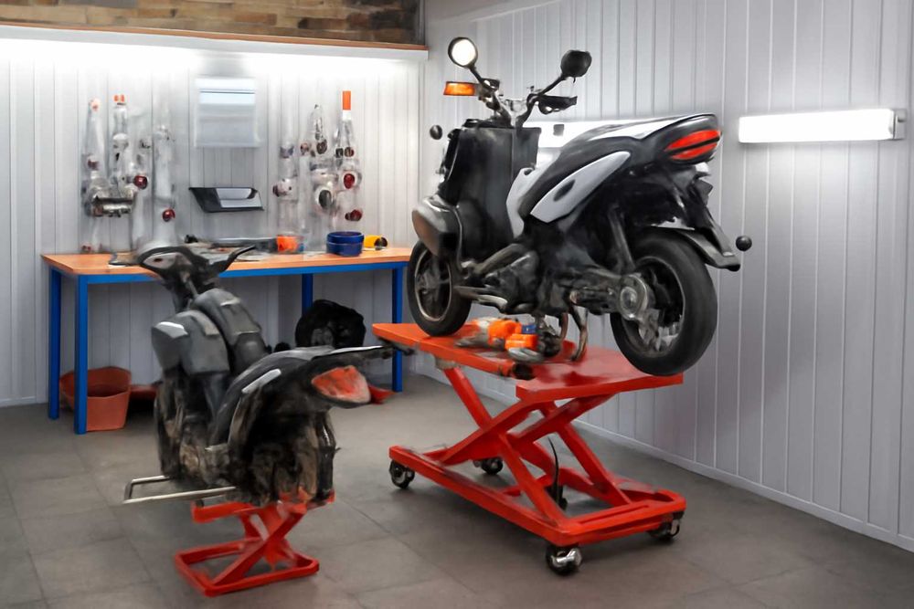 NAPRAWA SKUTERÓW i motocykli - Jak Trzeba, to Trzeba!