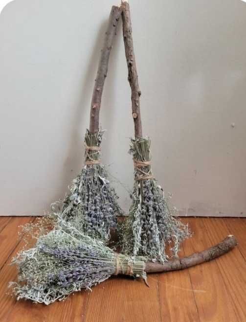 Witch dekoracja jesienna naturalna