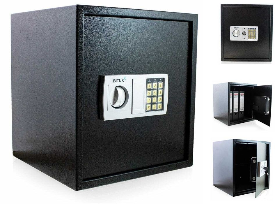 SEJF ŚRENI Domowy / Biurowy na szyfr elektroniczny 3 kolory