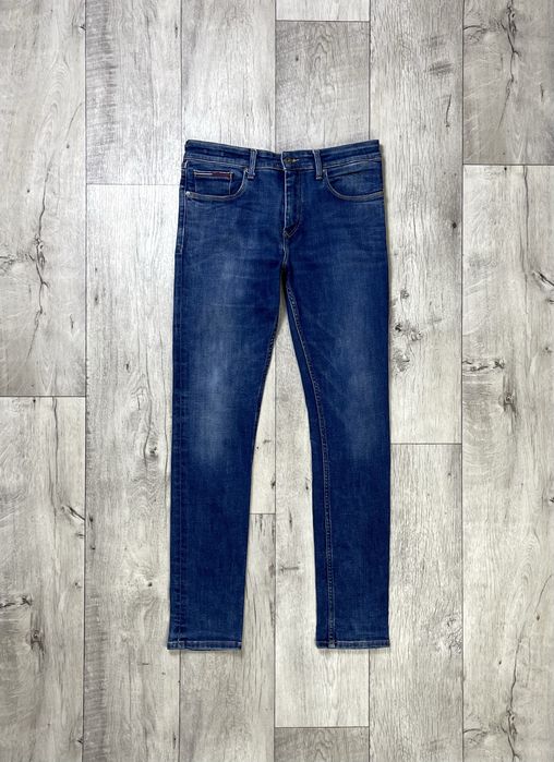 Tommy hilfiger джинсы w32 l32 размер оригинал зауженные синие