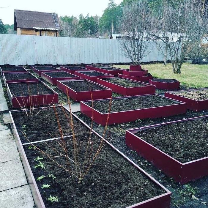 Теплі Високі грядки, клумби, оцинковані збірні грядки від виробника