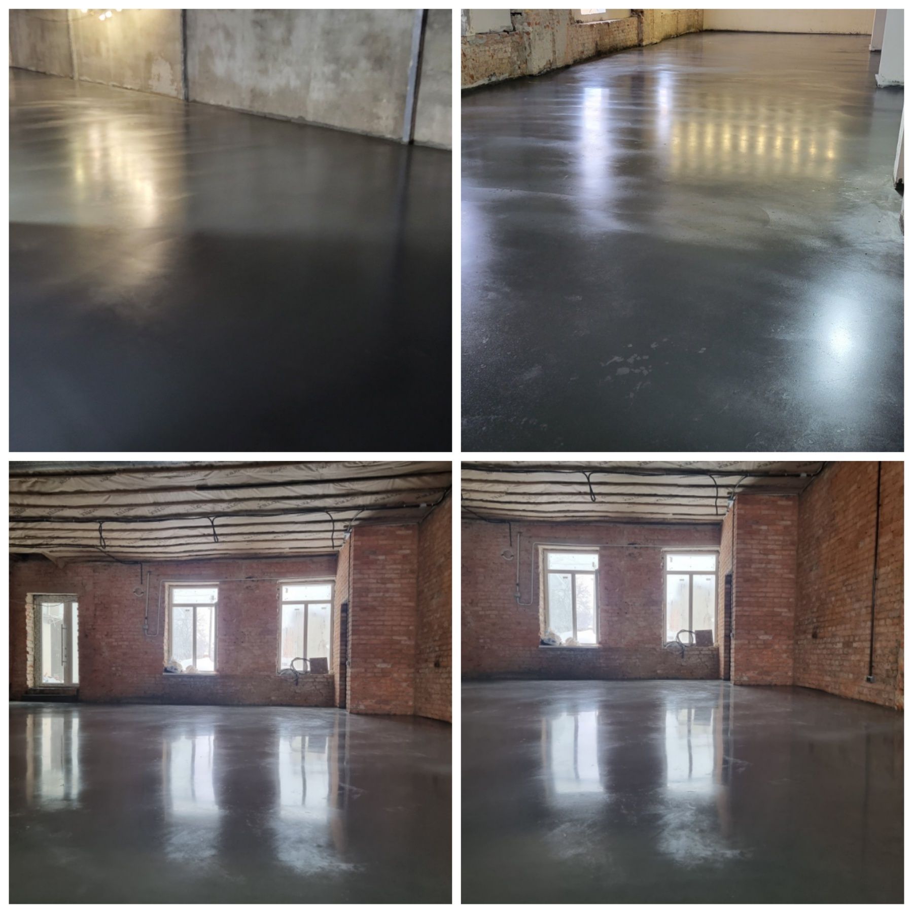 Промислова підлога бетонна підлога стяжка підлоги