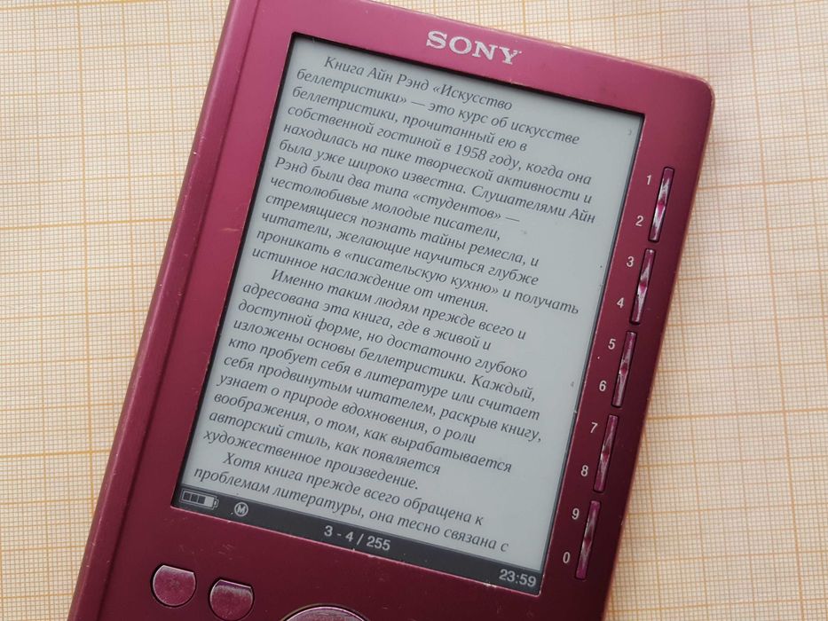 Электронная книга Sony PRS-300 Digital Book Reader 5"