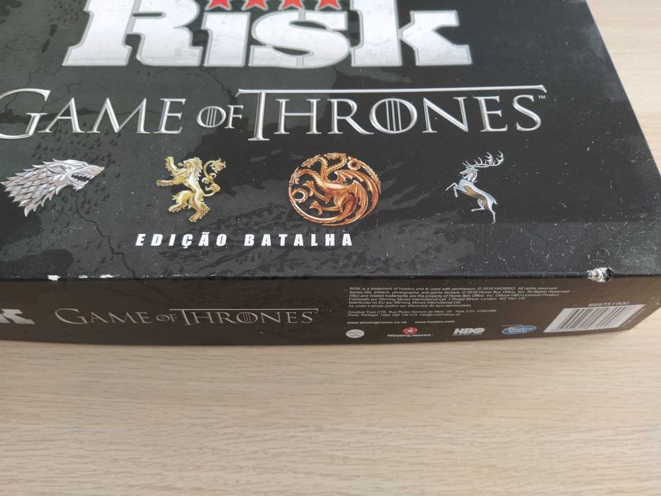Risco Game of Thrones/Guerra dos Tronos - Edição Batalha