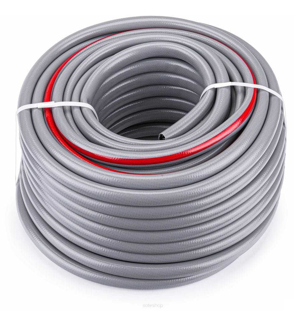 POWERMAT Wąż Ogrodowy Do Wody 3/4'' 50m 6 Warstwowy 30 Bar Pcv PM1162