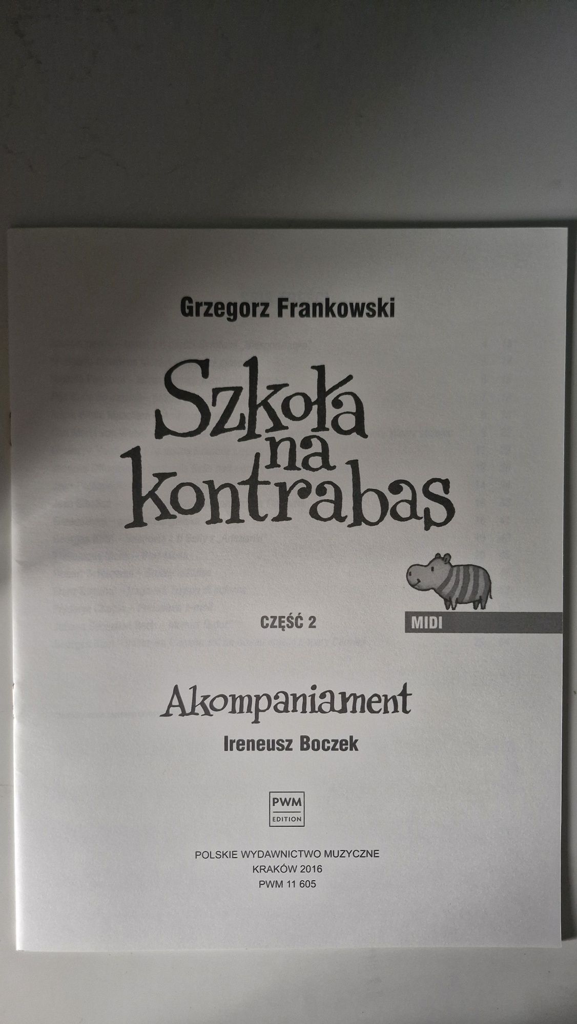 Nuty Szkoła na kontrabas część 2.