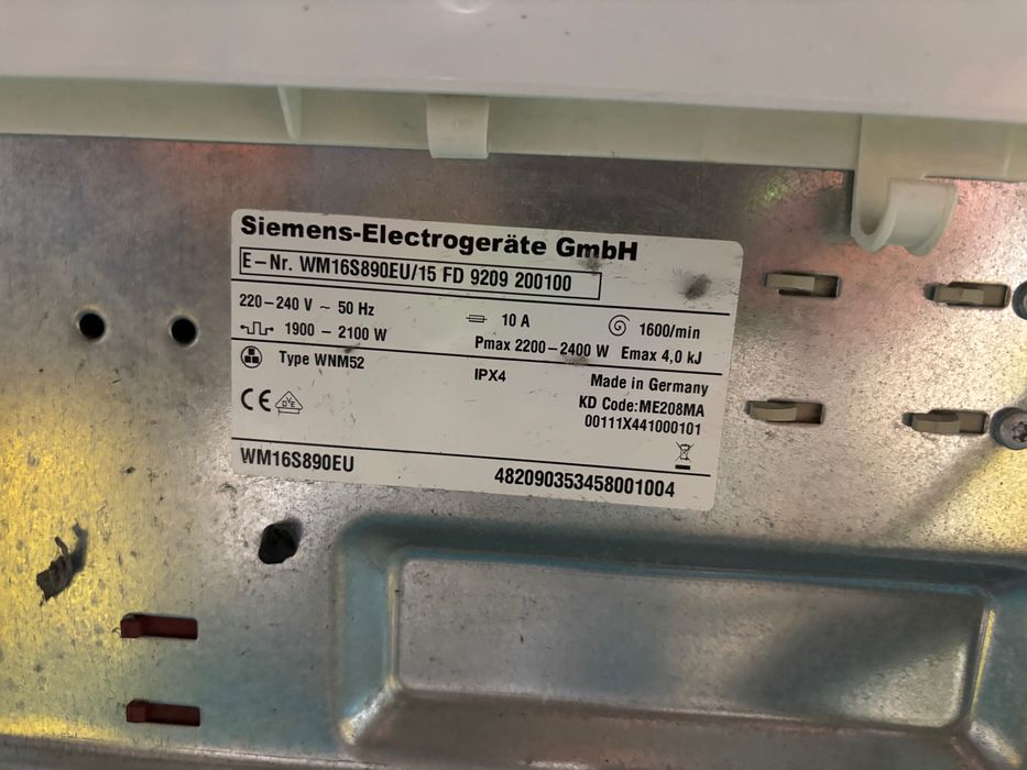 Pralka Siemens IQ700 - i DOS