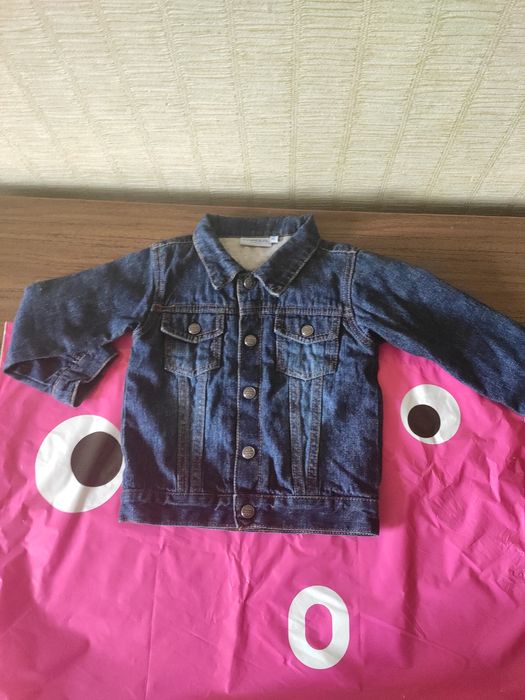 Детская куртка джинсовая