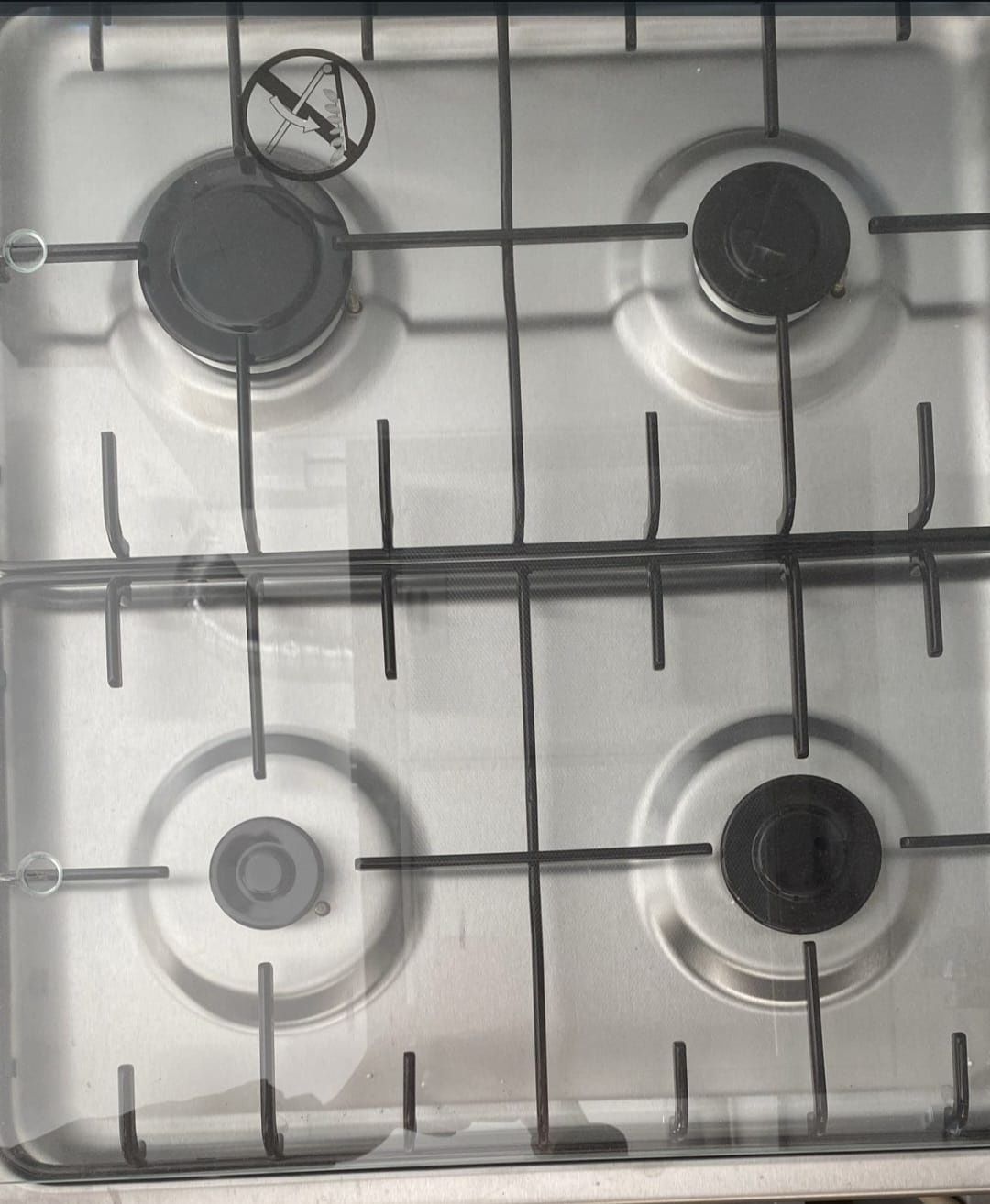 Fogão e forno semi novos