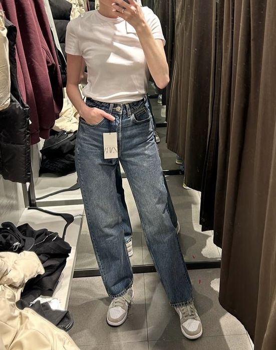 Джинси Zara straight