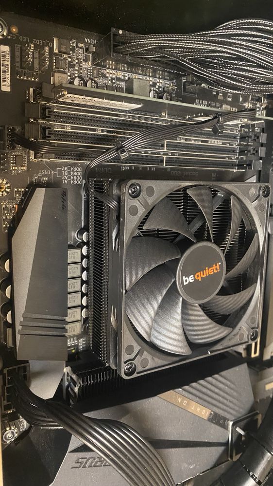 Aorus z590 aorus pro ax + i7-11700k + 8gb + pure rock lp