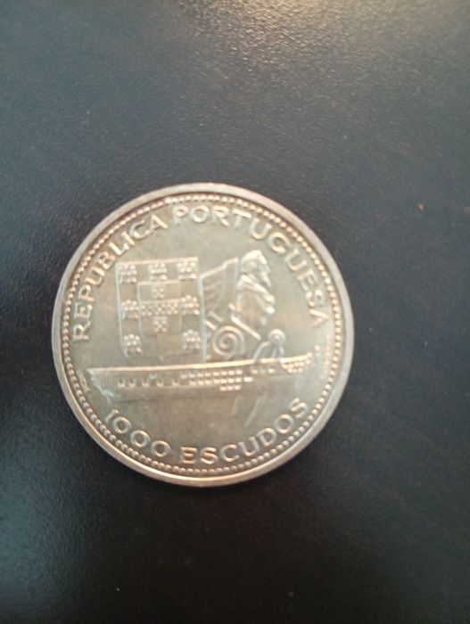 1000 escudos - D Fernando II - Glória	- Portugal - 1996 - KM:696 Prata
