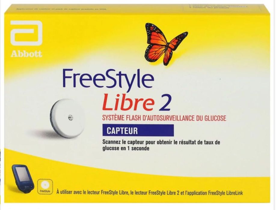 Сенсор Freestyle Libre 2. Лібра 2. Франція