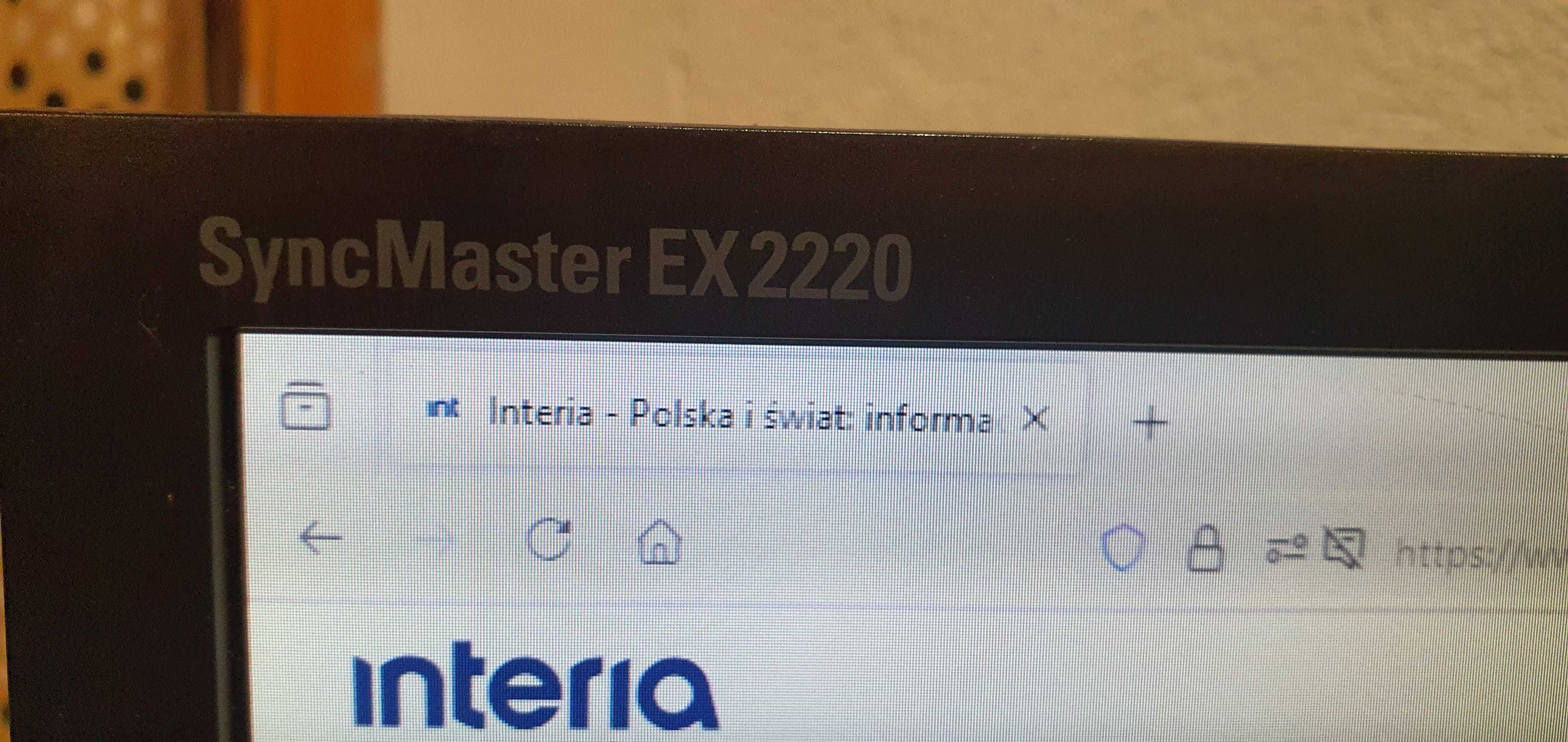 Monitor komputerowy Samsung 22 cale SyncMaster EX2220 dvi