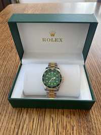 Rolex Submariner Gold Green zegarek nowy zestaw