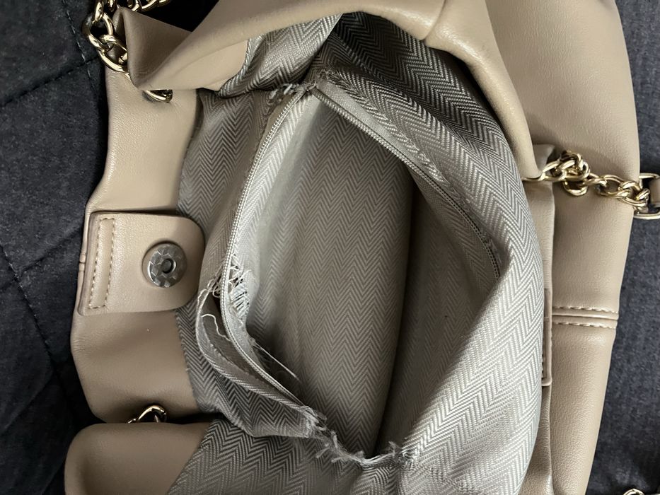 Torebka damska beżowa