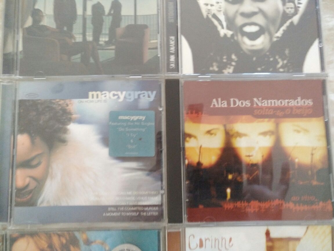 CDs de música diversos