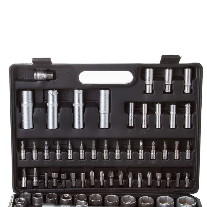 Nowy zestaw kluczy nasadowych 94 el.