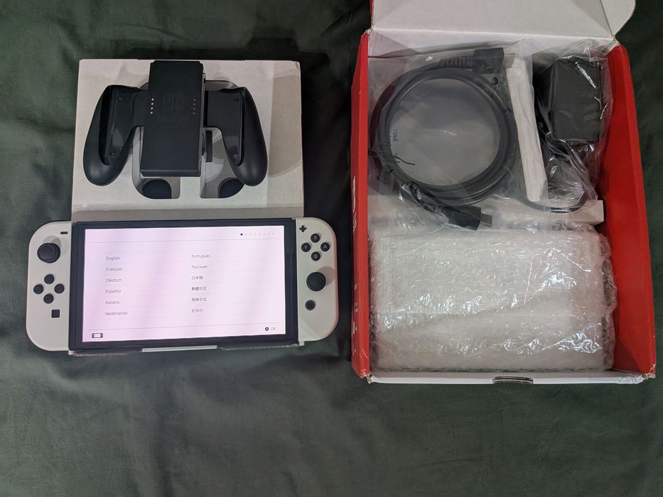 Nowe Nintendo Switch OLED - Gwarancja