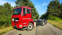 MAN TGS 26.320 6X2  Man TGS 26.320, rama do zabudowy, laweta, beczka asenizacyjna kontener