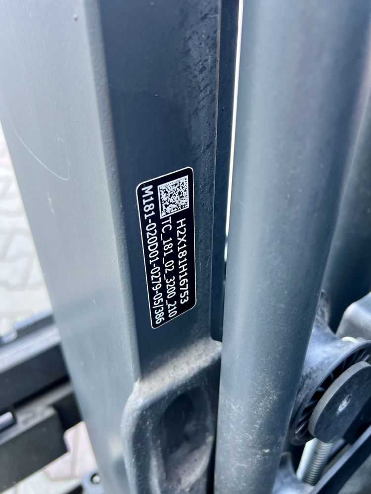 Навантажувач електричний Linde E15Evo 2017р. 1.5т.,2.8м