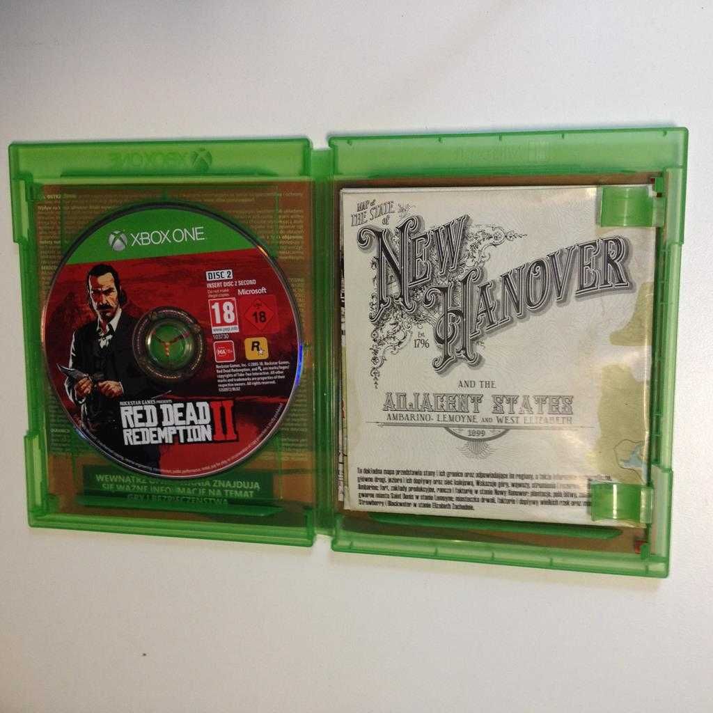 Red Dead Redemption II 2 + Mapa XOne PL Sklep W-wa Ursynów