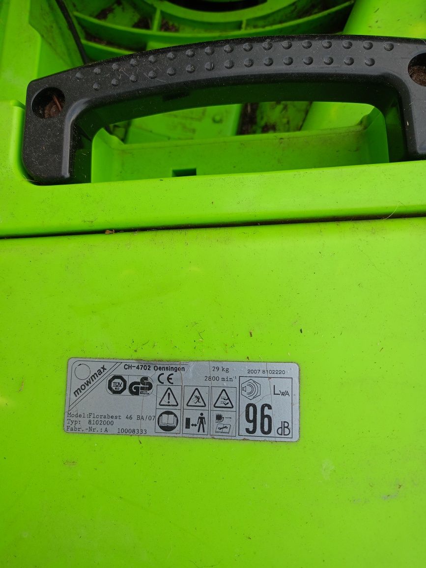 Kosiarka spalinowa florabest z napędem silnik Briggs stratton