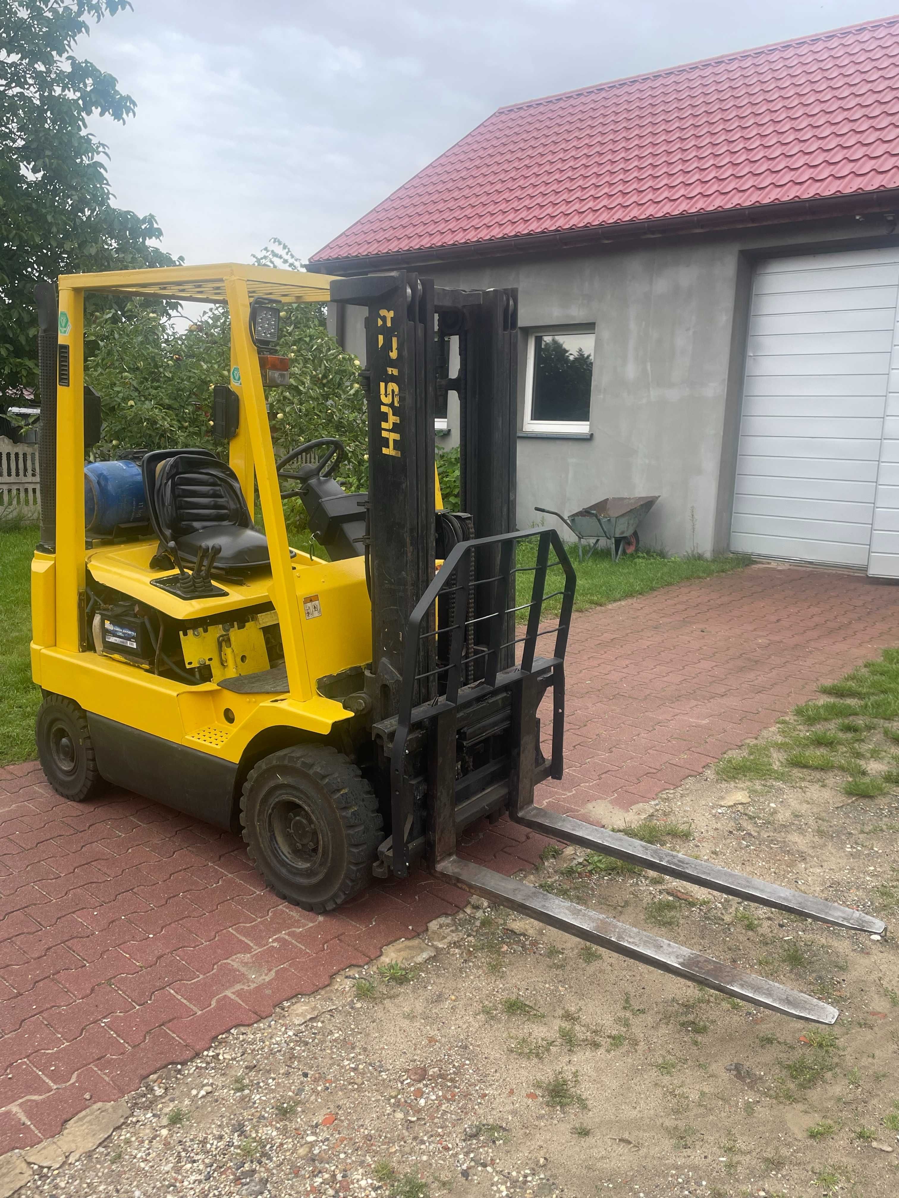 Wózek widłowy HYSTER H1.50 XM TRIPLEX LPG Przesuw boczny
