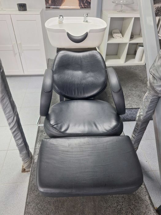 Rampa de lavagem para cabeleireiro