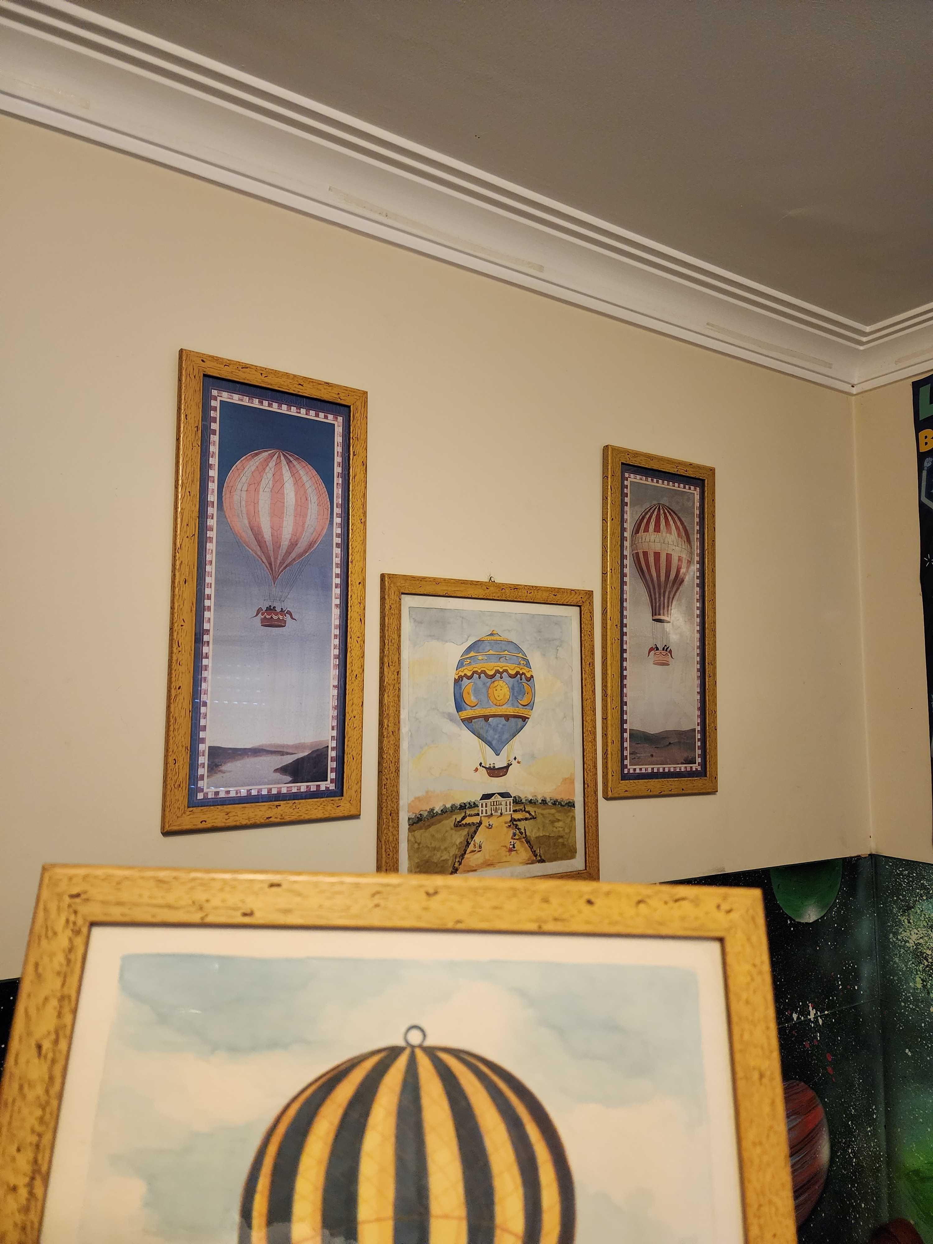 Conjunto 4 Quadros | 2x2 | Quarto | Decoração | Como Novo