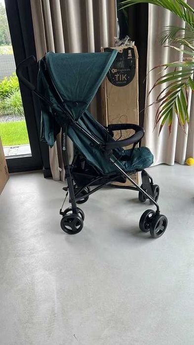 Wózek spacerowy spacerówka dla dzieci Kinderkraft zielony TIK
