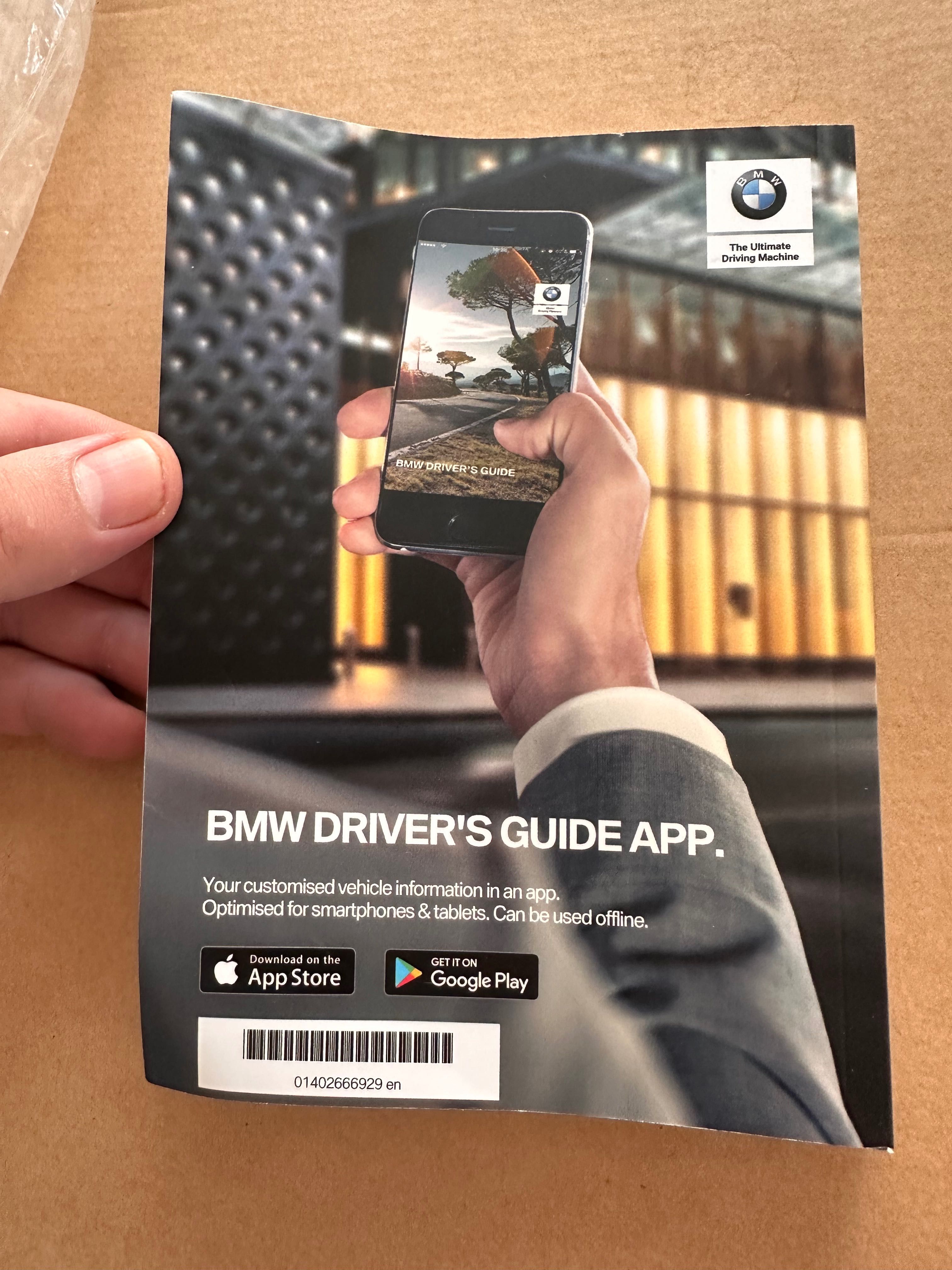 Книга English BMW X3 G01 Owners manual Книга англійською БМВ Мануал