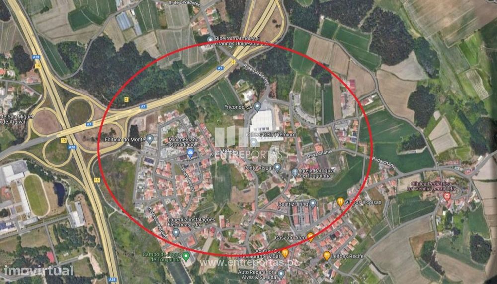 Venda de Terreno com 1600 m2, Touguinha, Vila do Conde