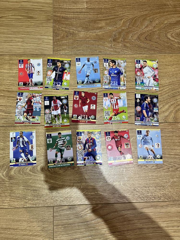Karty piłkarskie 2014/2015