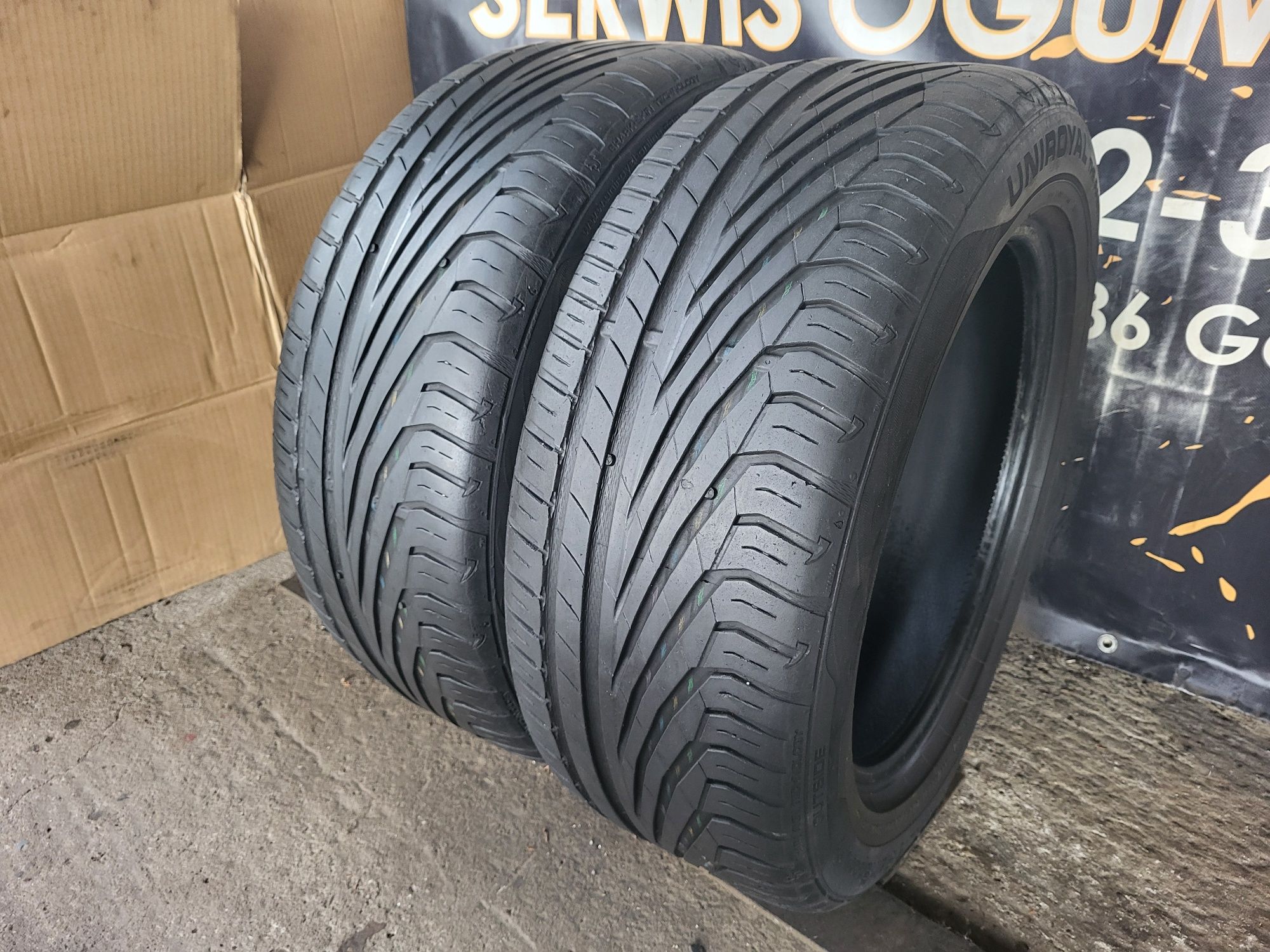 Opony letnie 225/55/17 Uniroyal
