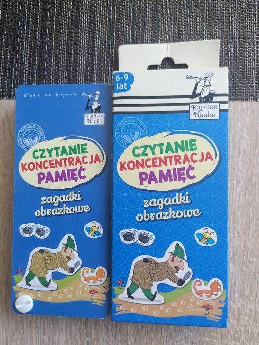Gra Edgard zagadki obrazkowe "Czytanie, koncentracja, pamięć". 6-9 lat