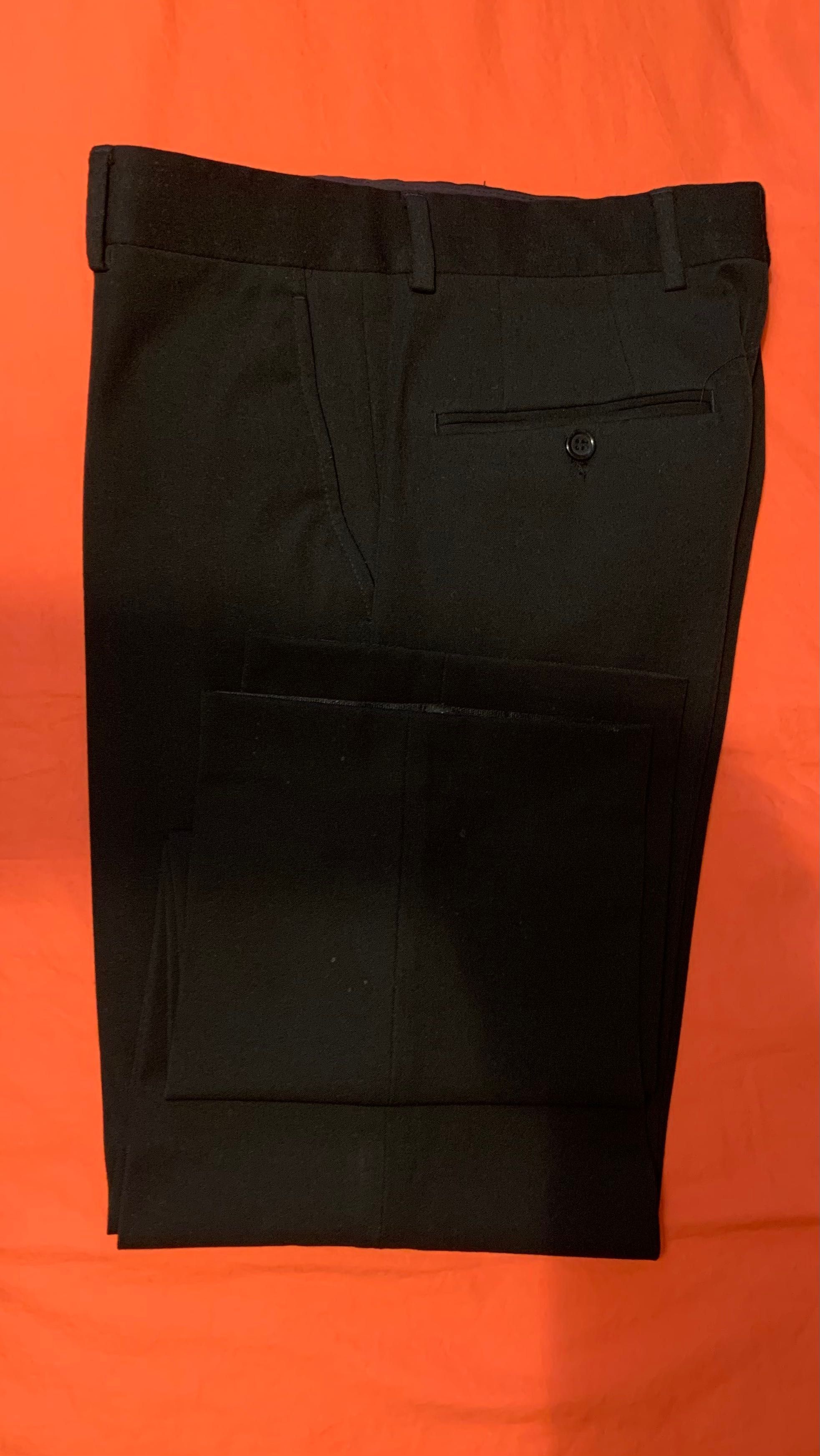 Spodnie męskie - DWIE PARY - PRÓCHNIK granatowe i ZARA czarne