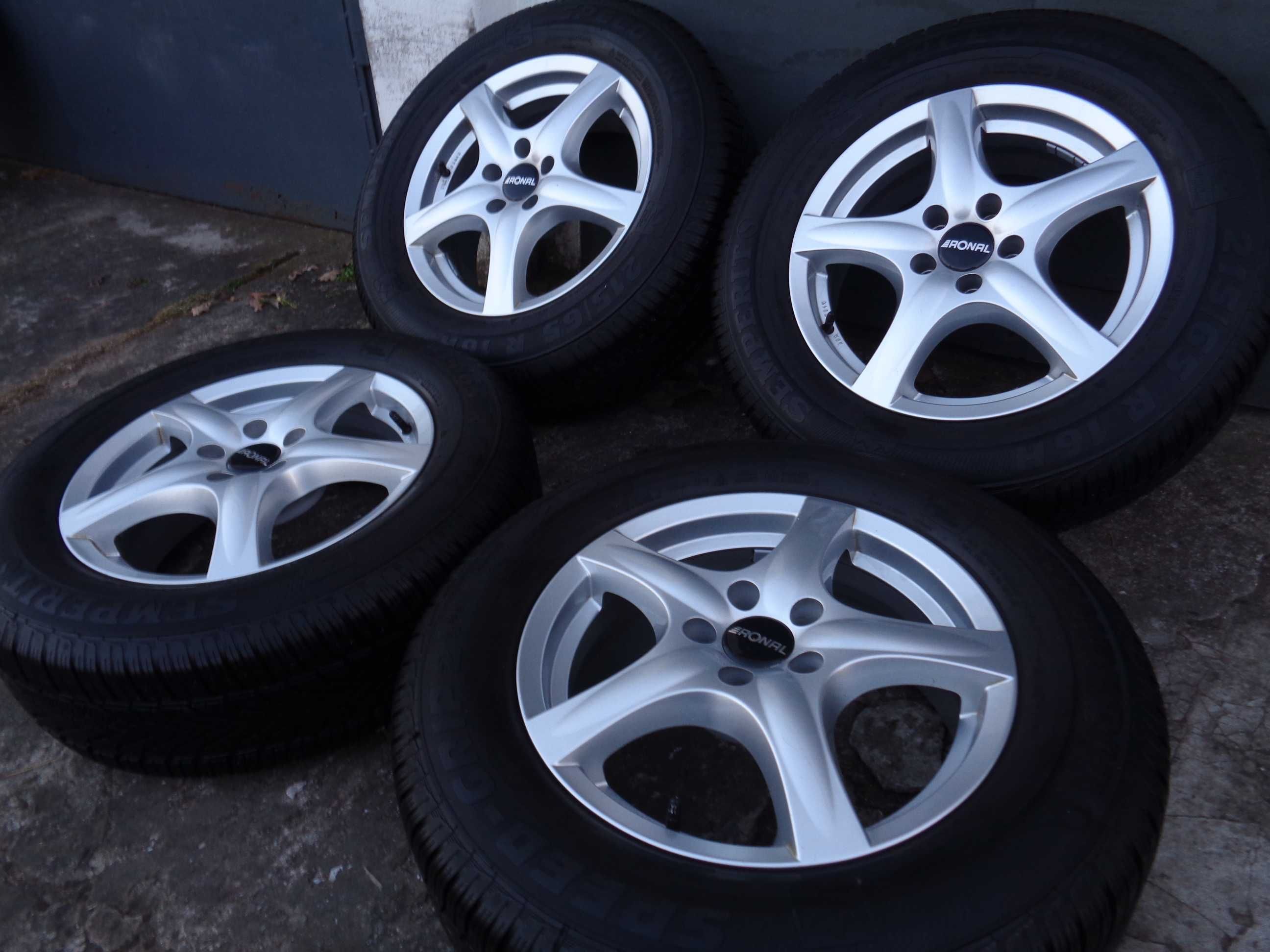 Alufelgi RONAL R42 16 cali 5x105, Opel Mokka, Chevrolet, opony zimowe