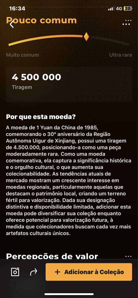 Moeda 1 yuan china