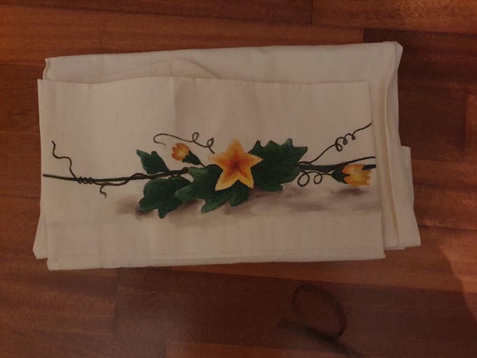 Avental Pintado à mão NOVO - NUNCA USADO