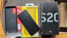 Samsung Galaxy S20 idealny + sluchawki + 3 etui