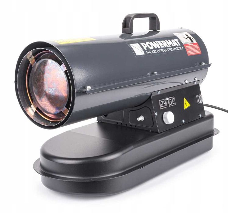 Nagrzewnica Olejowa 20 KW Spalinowa DMUCHAWA + TERMOSTAT LCD Grzejnik